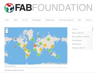 Fab Labs Around the world