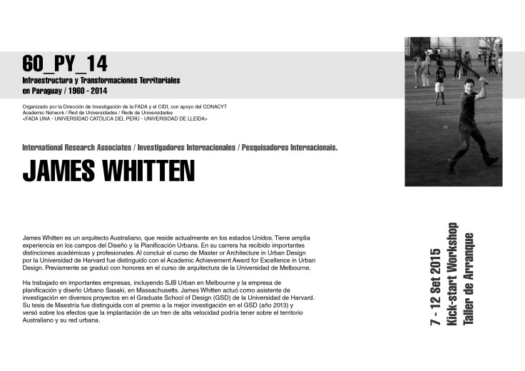 los expositores James Whitten